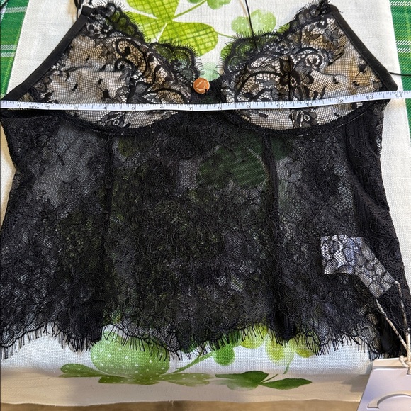 Commense Black Lace Chemise - Picture 13 of 14